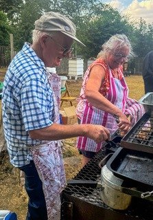 Our Annual Association BBQ - A Hive of Activity! 6 IMG 1895