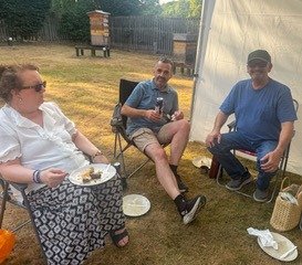 Our Annual Association BBQ - A Hive of Activity! 12 IMG 1901