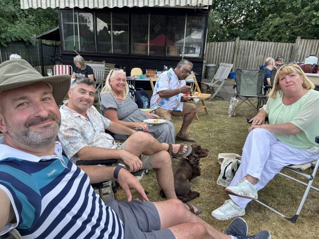 Our Annual Association BBQ - A Hive of Activity! 1 IMG 7361
