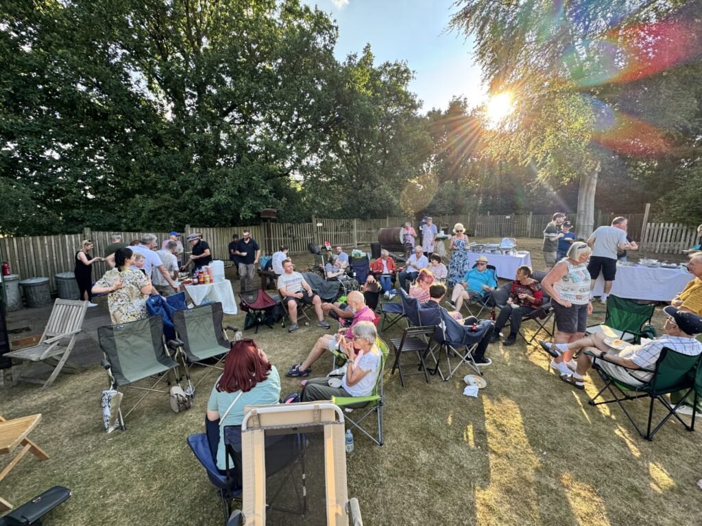 Our Annual Association BBQ - A Hive of Activity! 3 IMG 7363